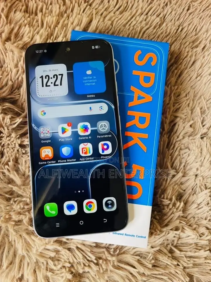 New Tecno Spark 50 128 GB Silver