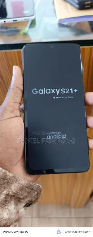 New Samsung Galaxy S21+ 5G 128 GB Black