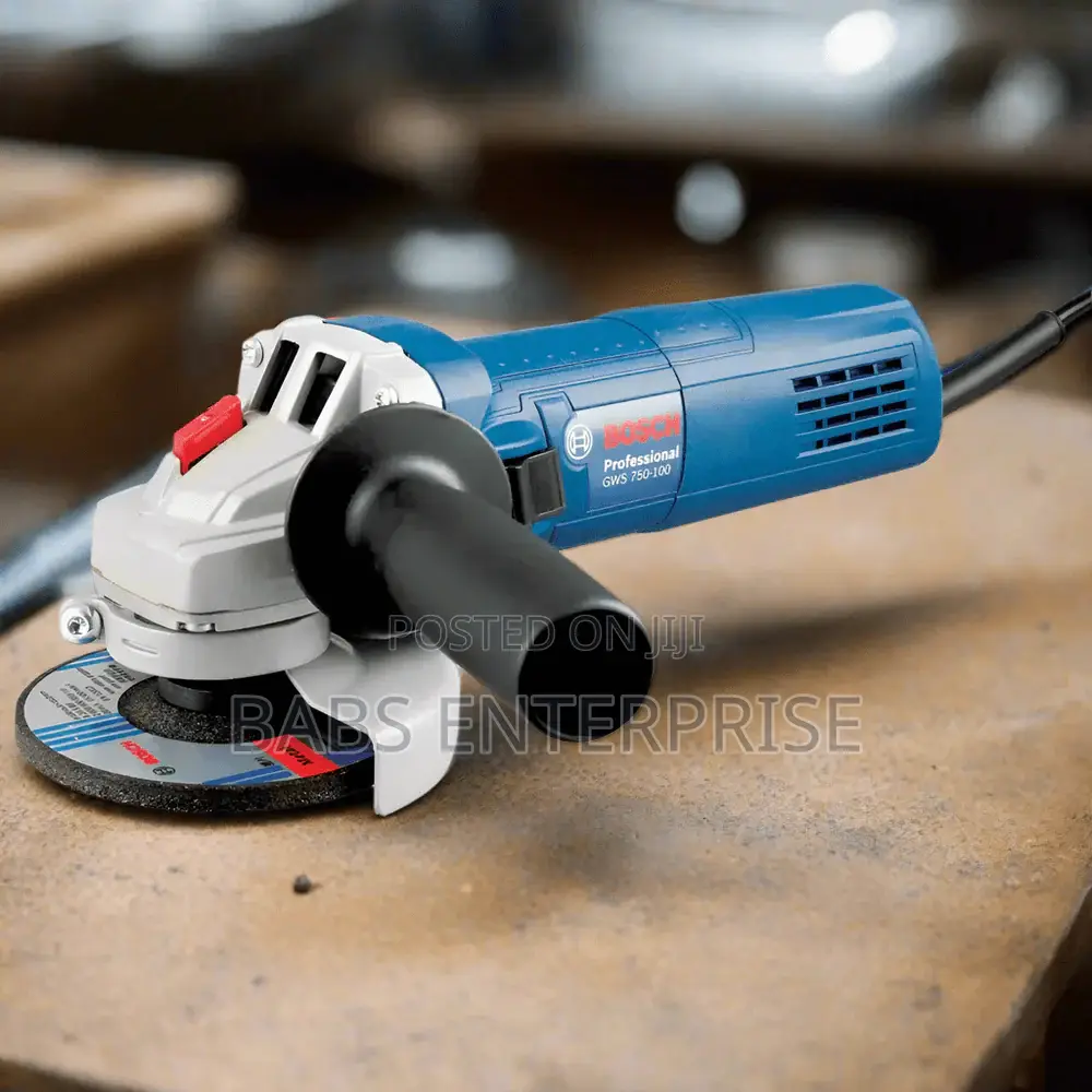 Bosch 4.5"/115mm Angle Grinder 750w With Carbon Brush - GWS 750-115+Cb