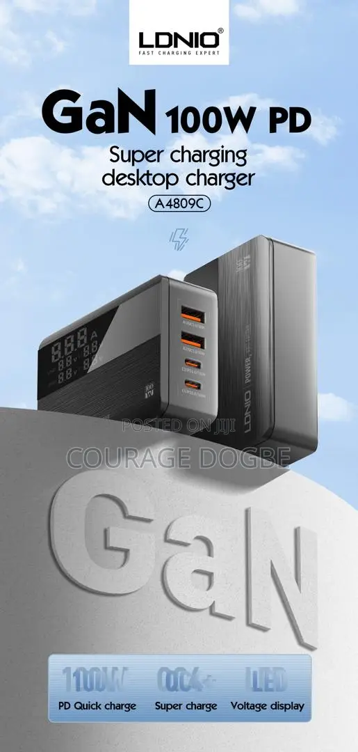 100w Gan Desktop Faster Charger