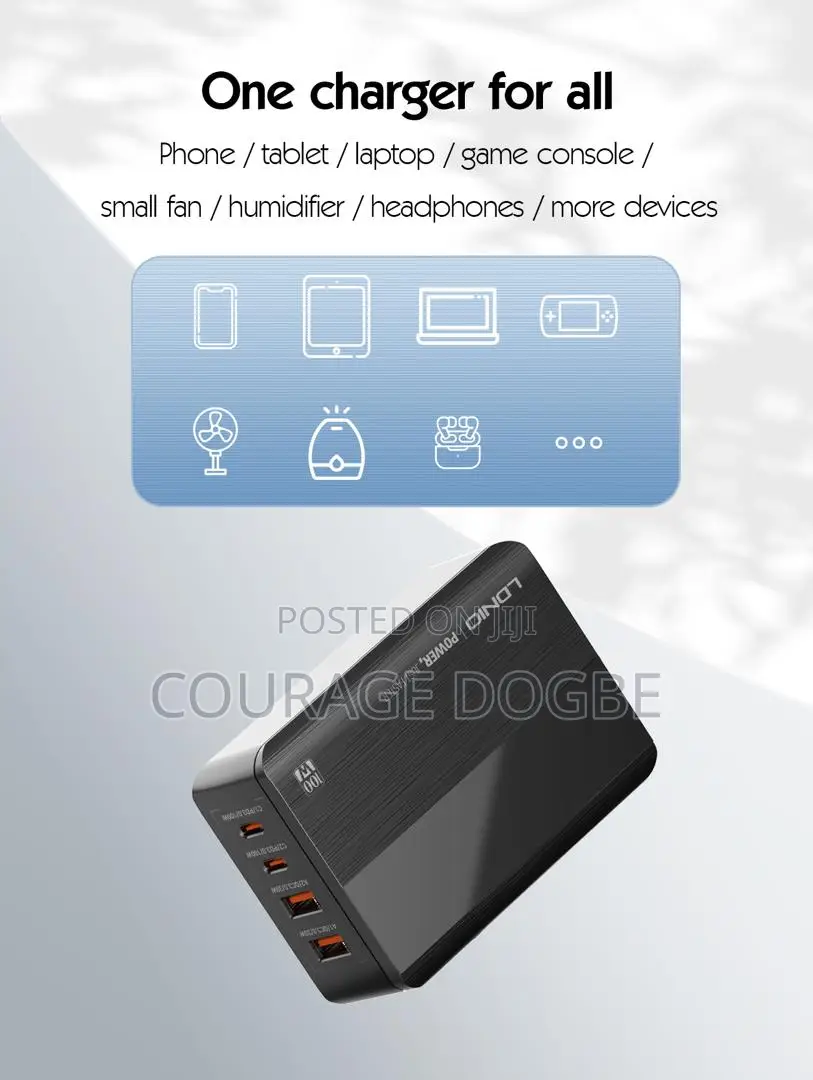 100w Gan Desktop Faster Charger