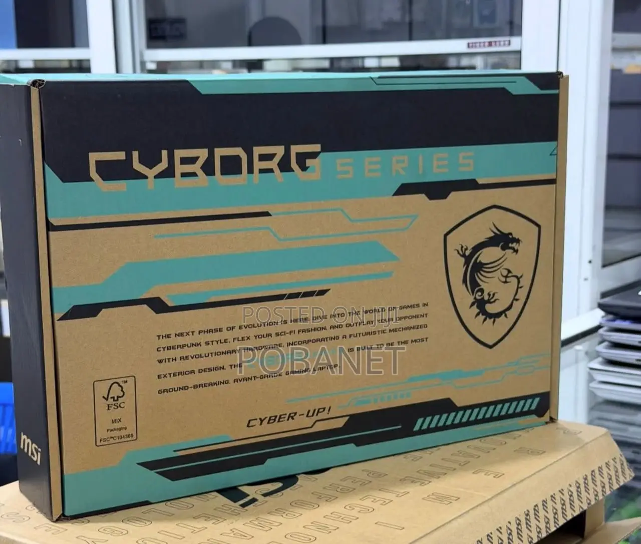 New Laptop MSI Cyborg 15 32GB Intel Core i7 SSD 1T
