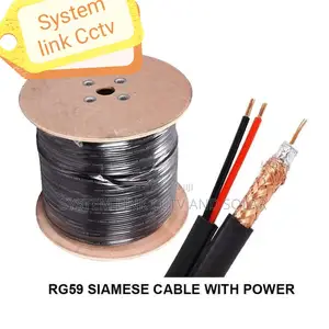Rg59 Coaxial Cable With Power (305m)