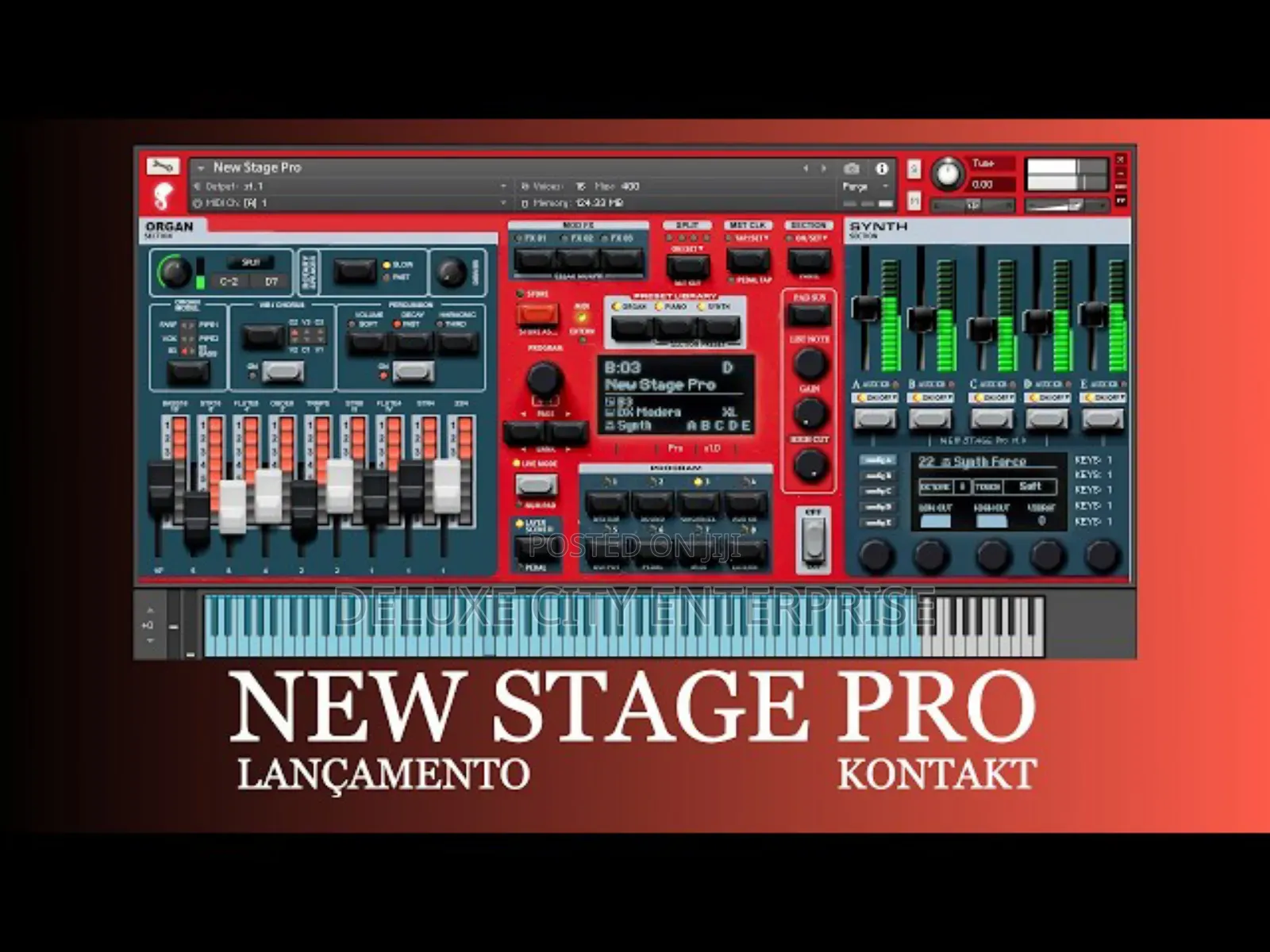 Nord New Stage Pro Kontakt Library For(Mac/Win)