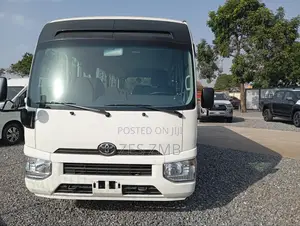 New Toyota Coaster 2025 White