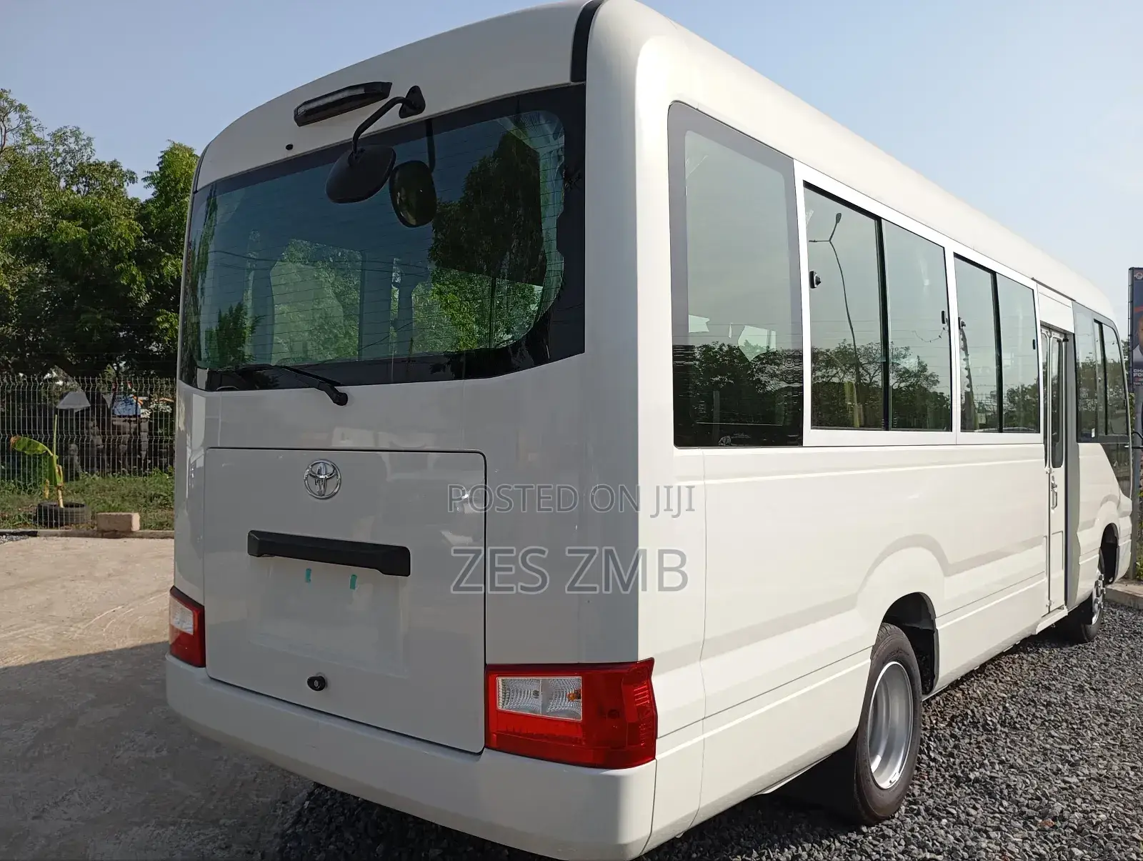 New Toyota Coaster 2025 White