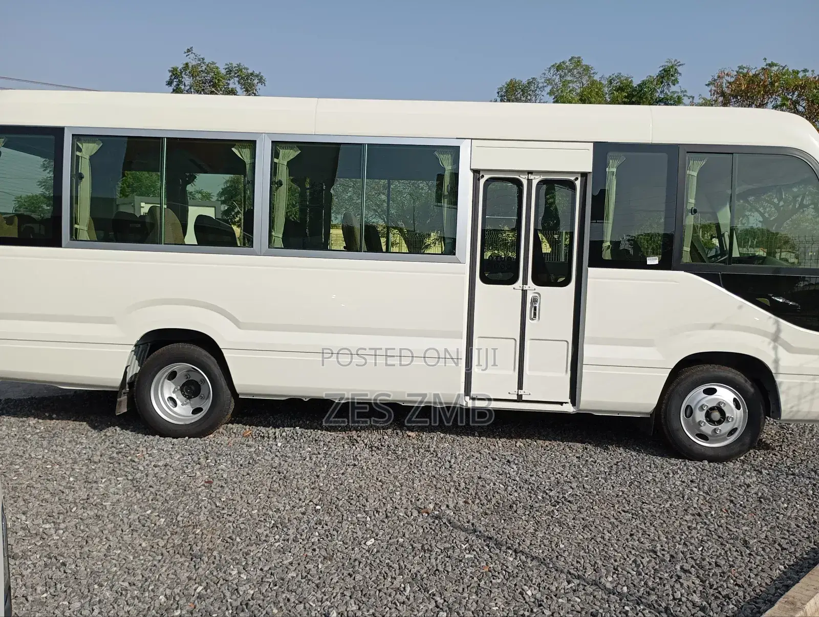 New Toyota Coaster 2025 White