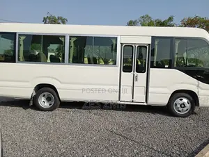 New Toyota Coaster 2025 White