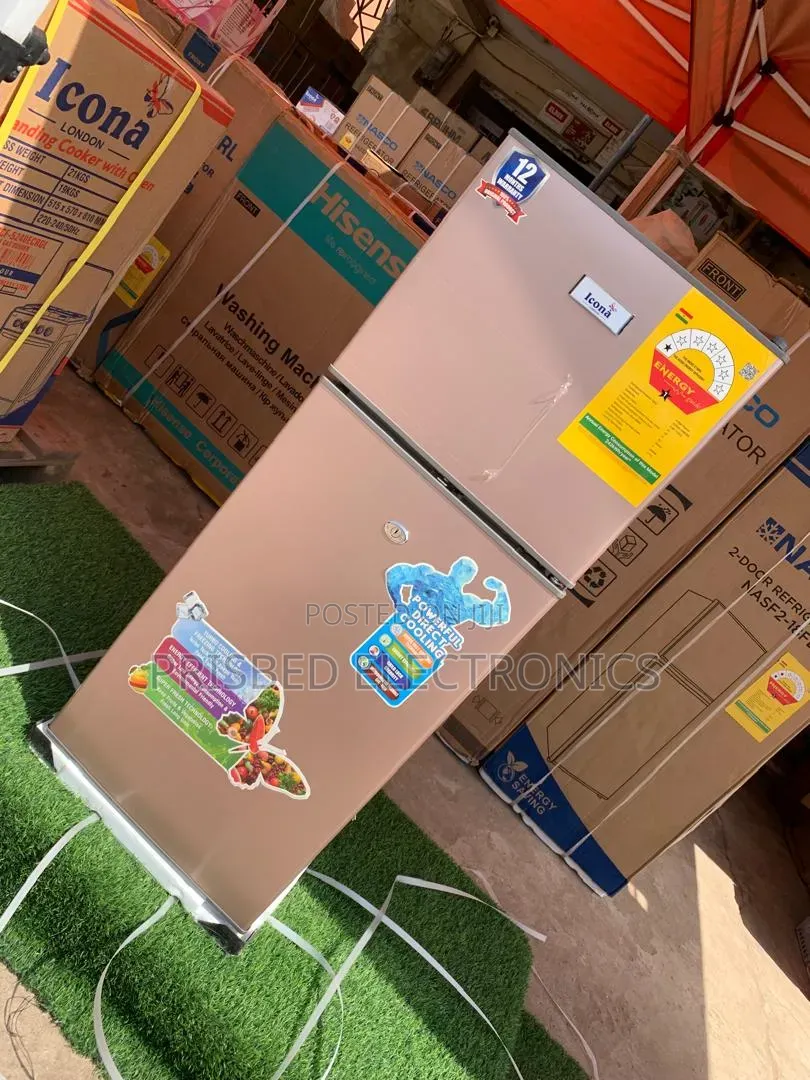 Icona Table Top Double Door Fridge 80 Litres