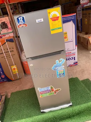 Icona Durable Double Door Fridge 136 Litres