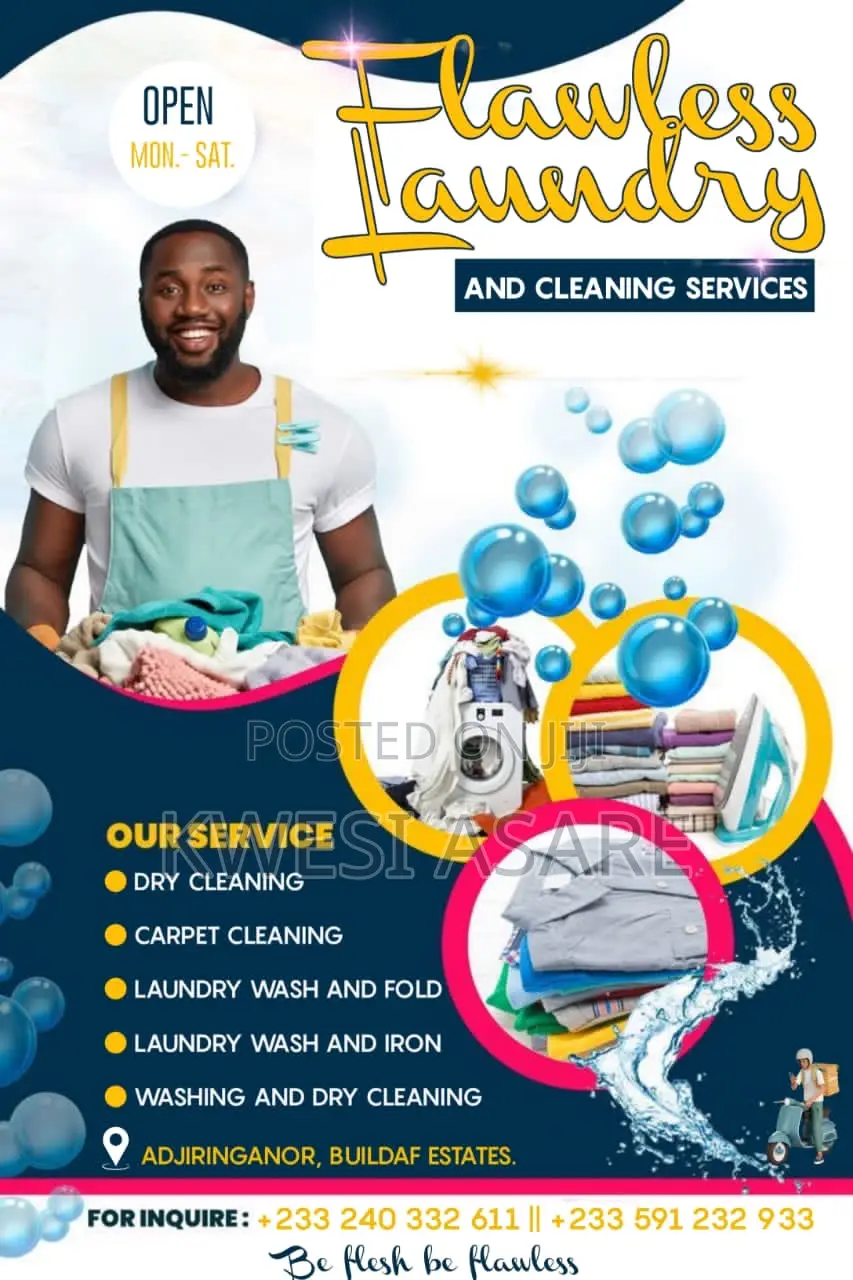 Flawless Laundry and Cleaning Services