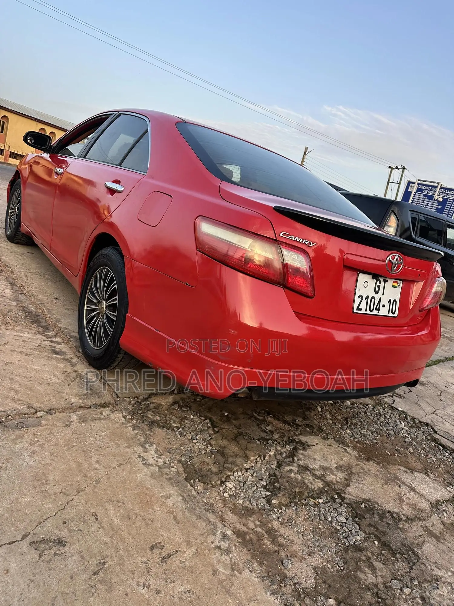 Toyota Camry SE 4dr Sedan (2.5L 4cyl 6AM) 2010 Red