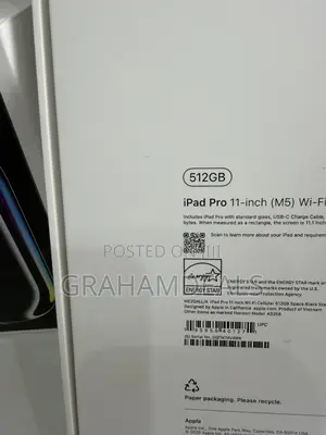 New Apple iPad Pro 11 (2025) 512 GB Black