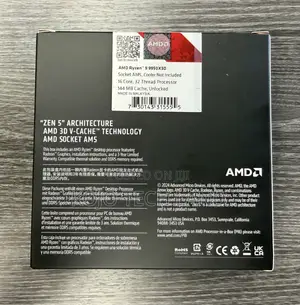 Amd Ryzen 9 9950x3d Desktop Processor