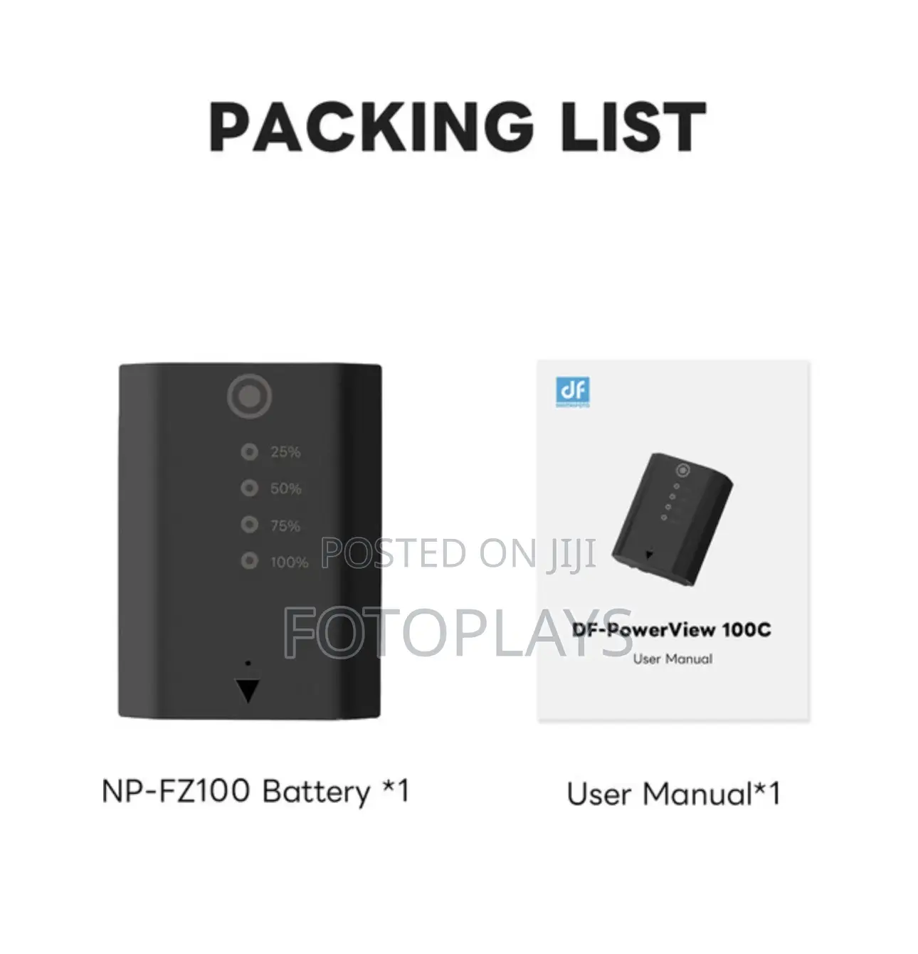 Digitalfoto Solution Np-Fz100 Battery Usb-C Charging Port for Sony