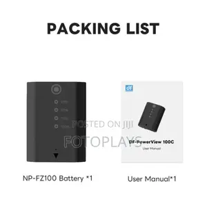 Digitalfoto Solution Np-Fz100 Battery Usb-C Charging Port for Sony