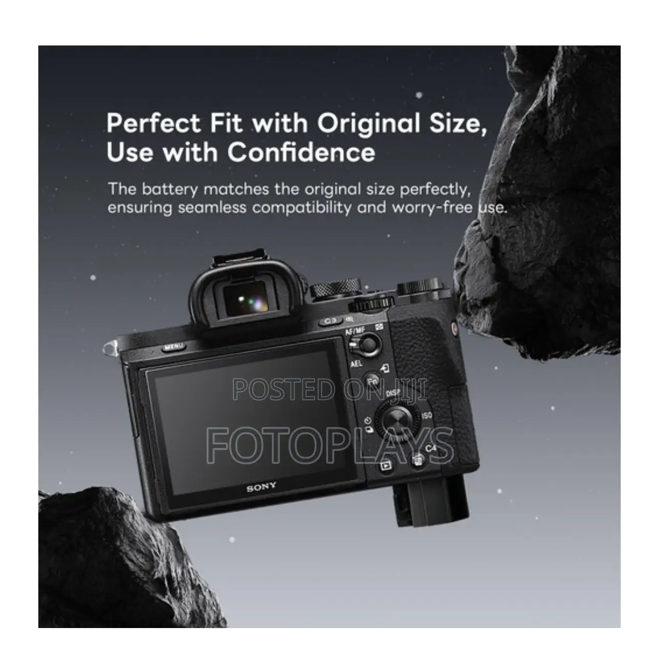 Digitalfoto Solution Np-Fz100 Battery Usb-C Charging Port for Sony