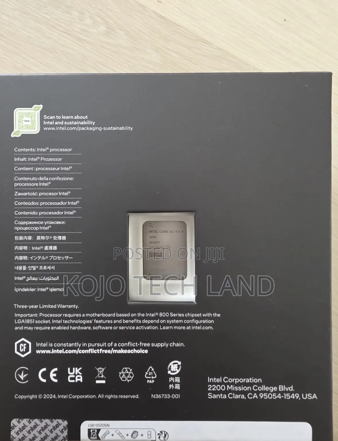 Intel Core Ultra 9 Desktop Processor