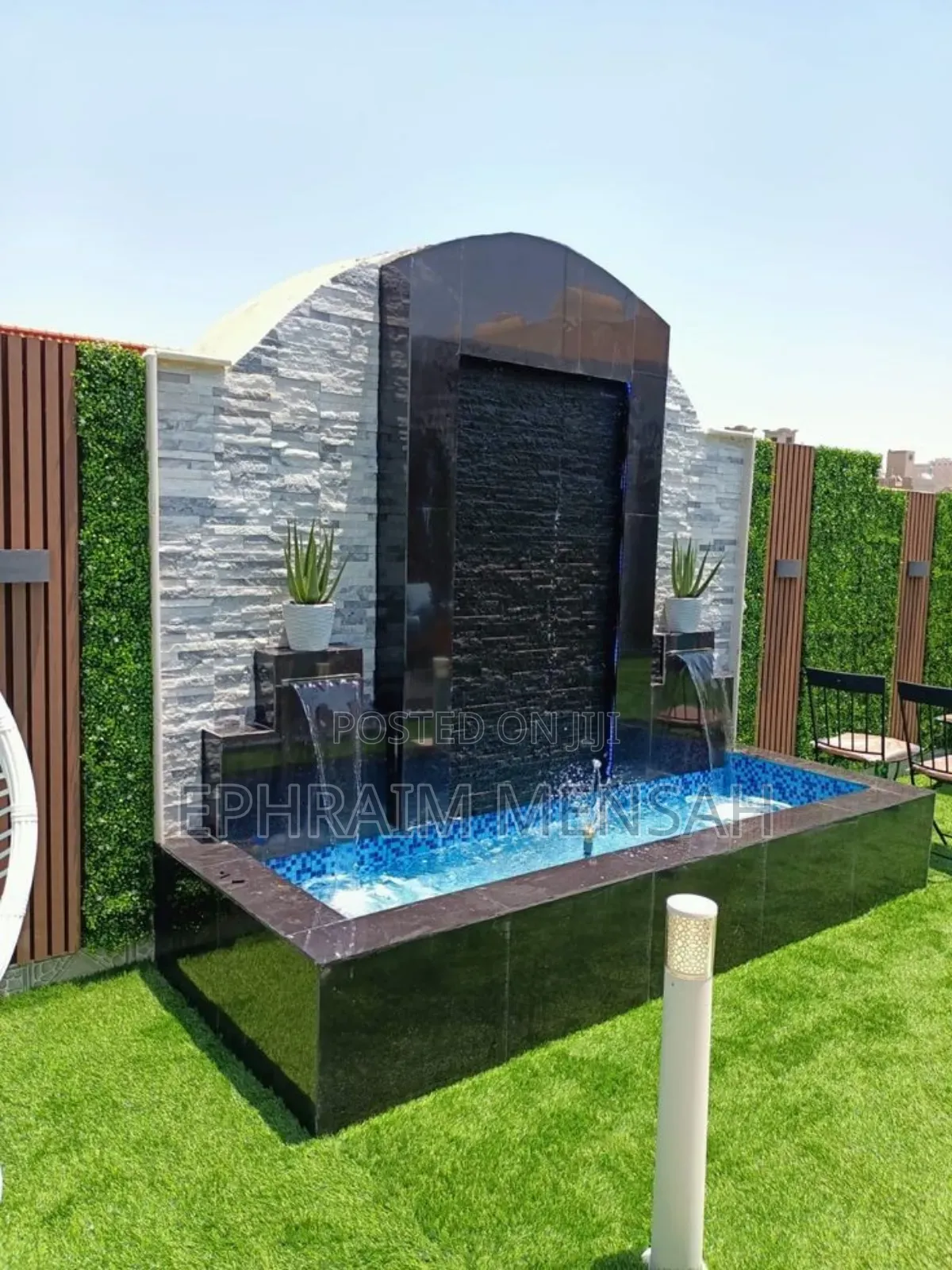 Waterfalls and Water Fountain