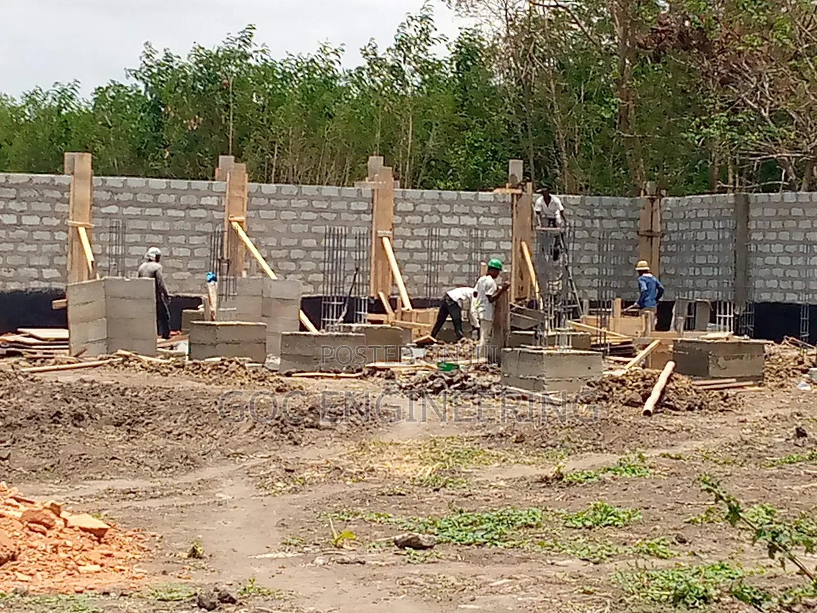 Blockwork and Plastering