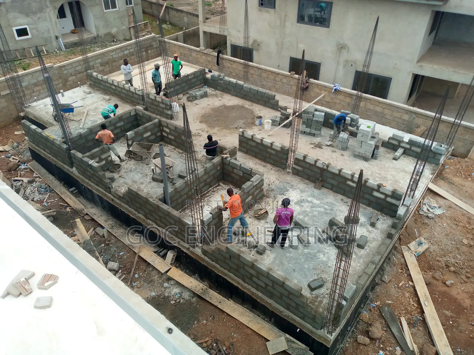 Blockwork and Plastering