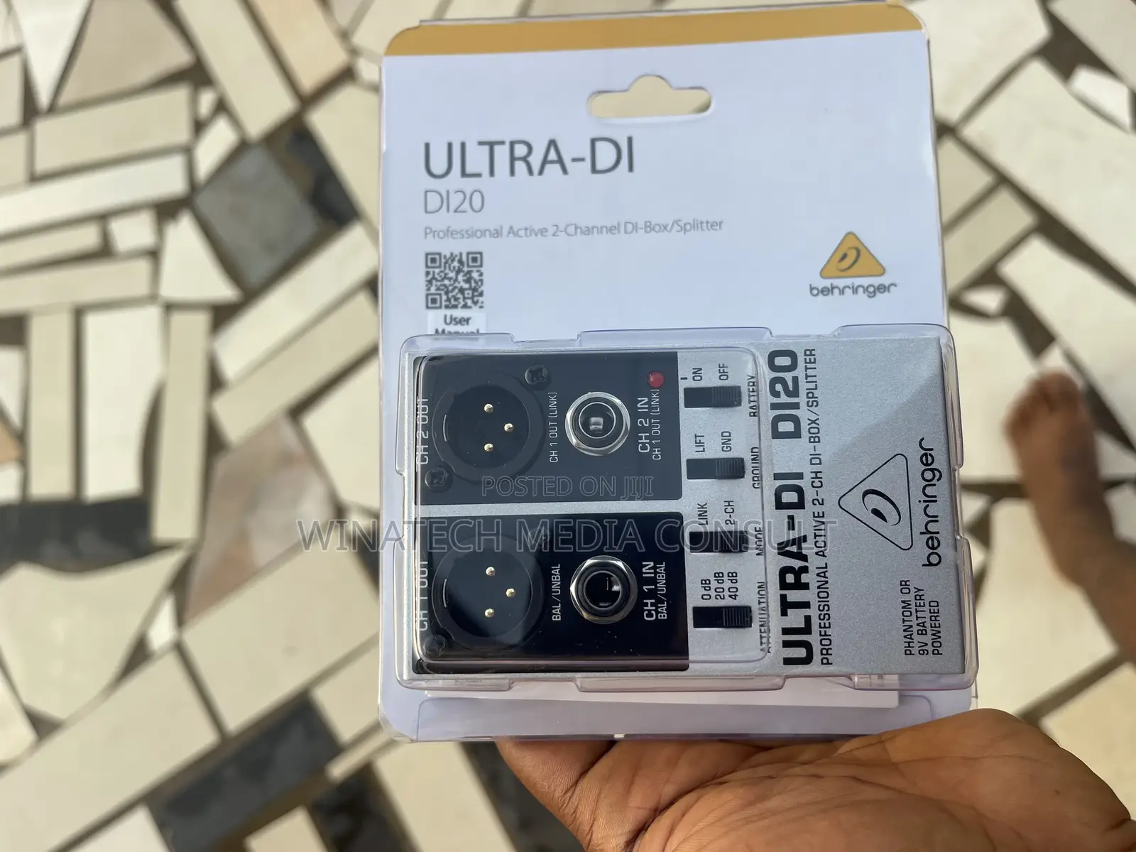 Behringer Ultra Di20 Di Box
