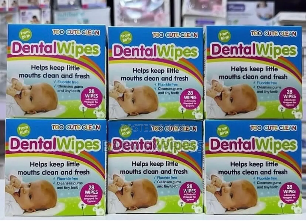Baby Dental Wipes for Gums First Teeth (0-16 Months)