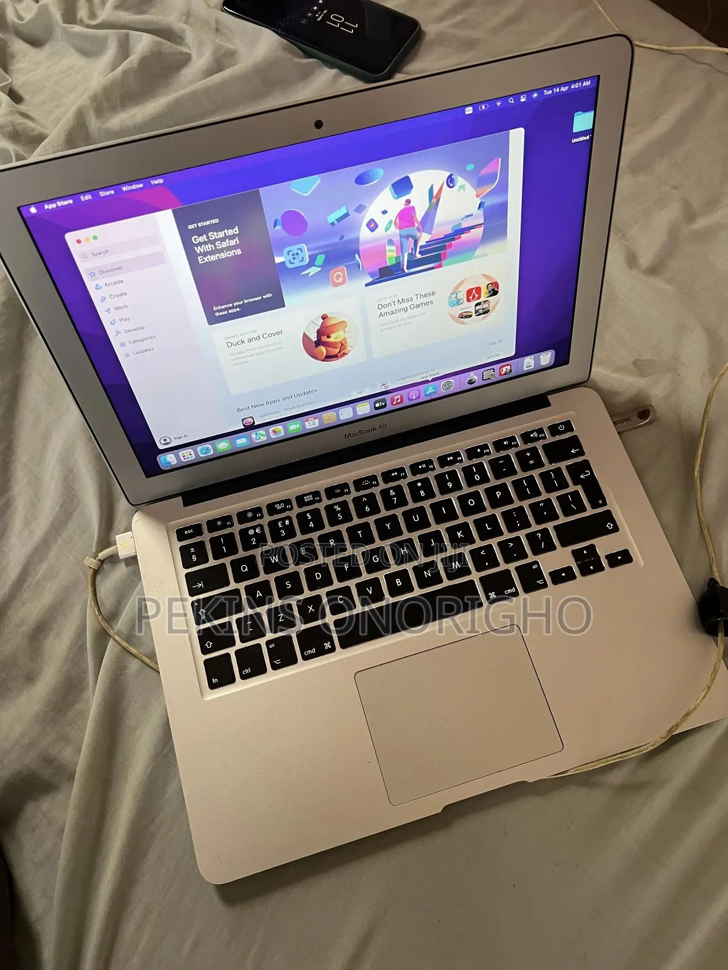 Laptop Apple MacBook Air 8GB Intel Core i5 SSD 256GB