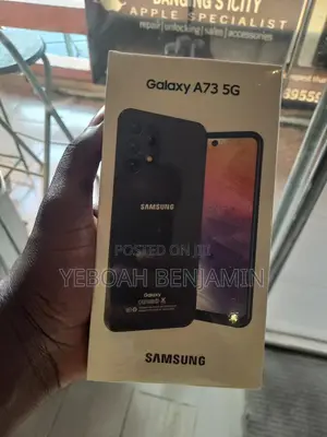 New Samsung Galaxy A73 5G 256 GB Black