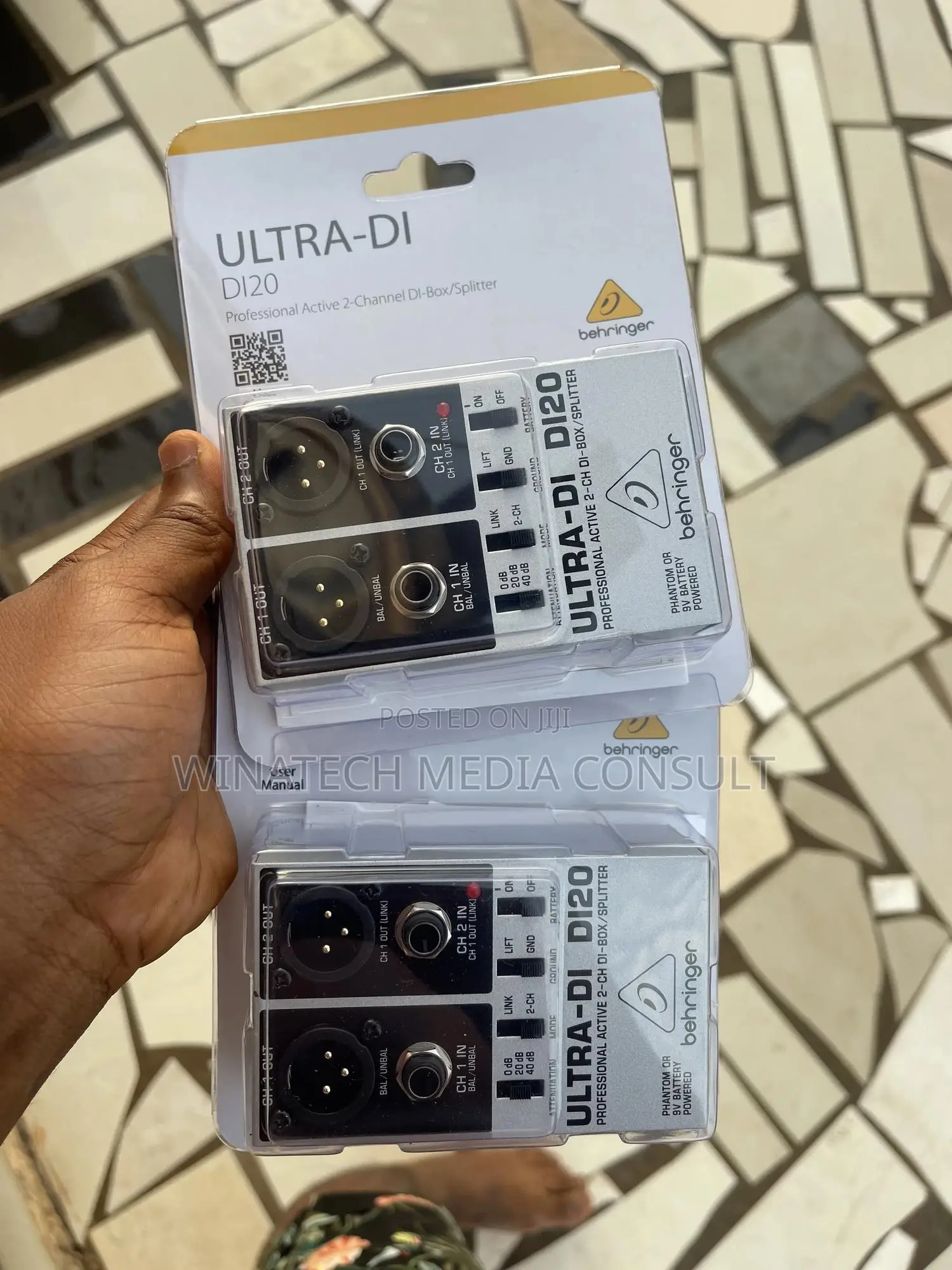 Behringer Ultra Di20 Di Box