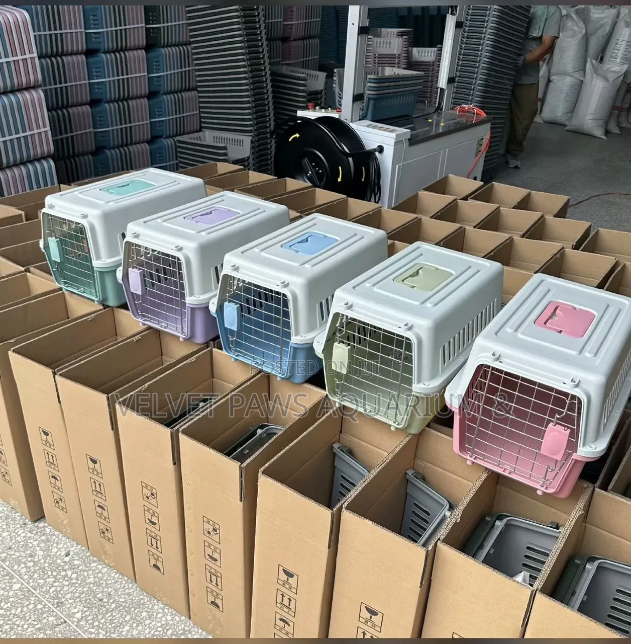Square Shape Plastic Cage