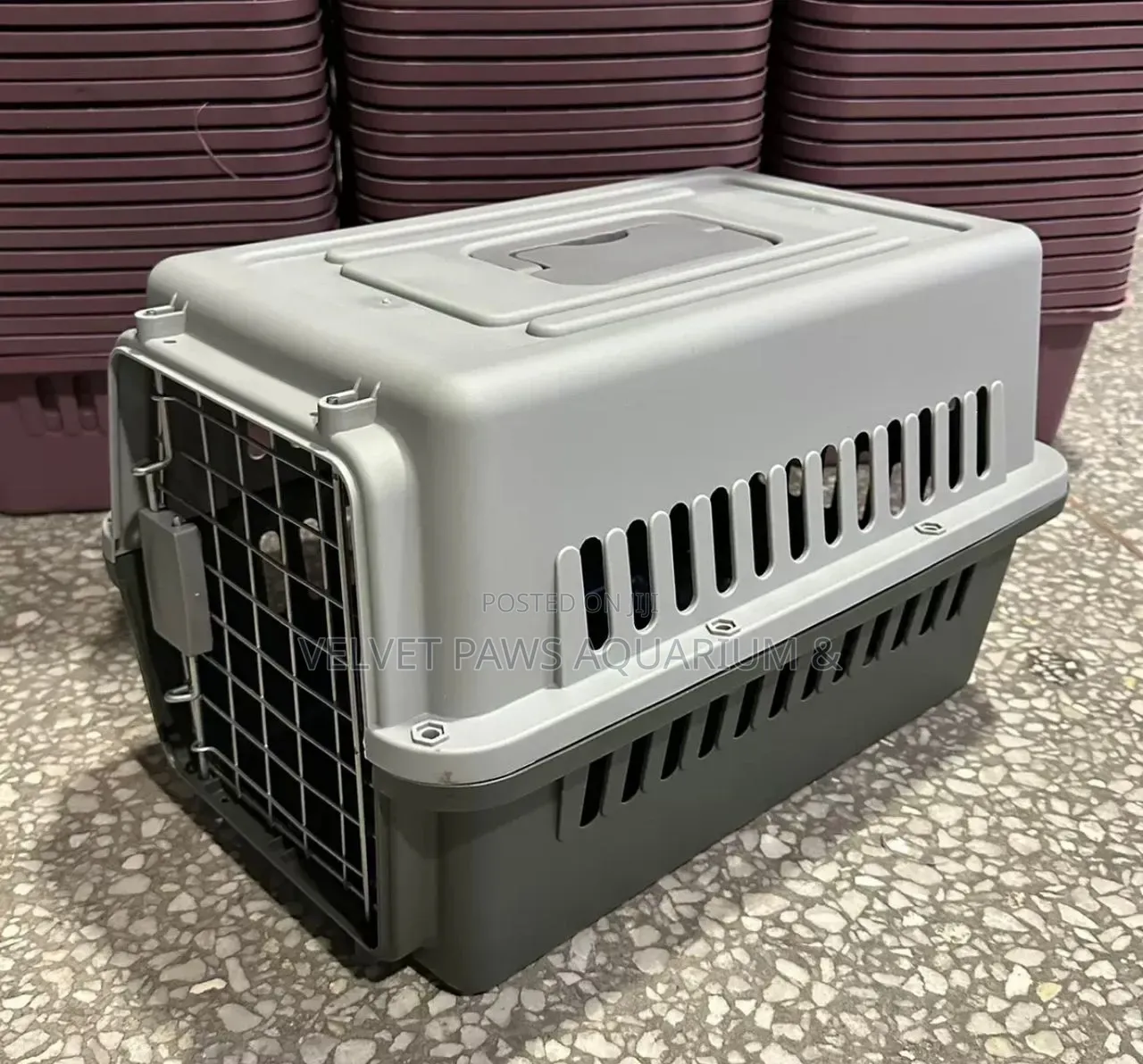 Square Shape Plastic Cage