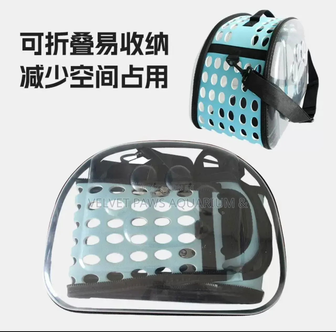 Plastic Dog and Cat Carrier (Large)