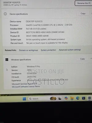 Laptop HP Omen 15 16GB Intel Core i5 SSD 512GB