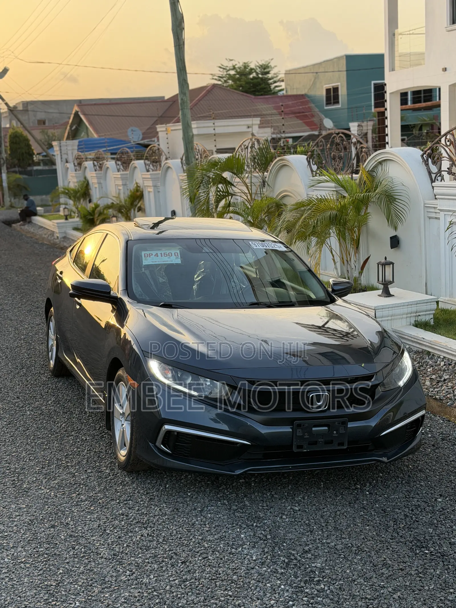 Honda Civic EX Sedan 2020 Gray