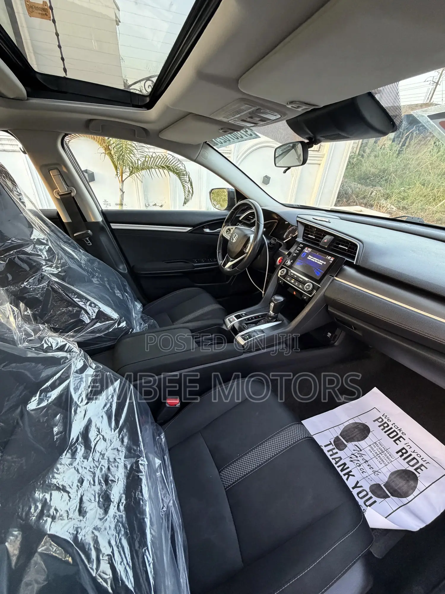 Honda Civic EX Sedan 2020 Gray
