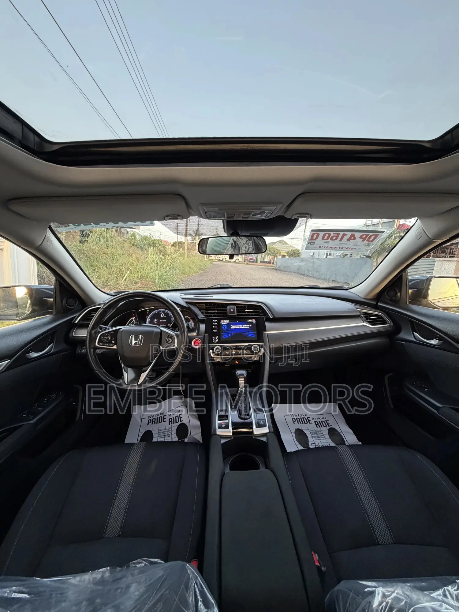 Honda Civic EX Sedan 2020 Gray