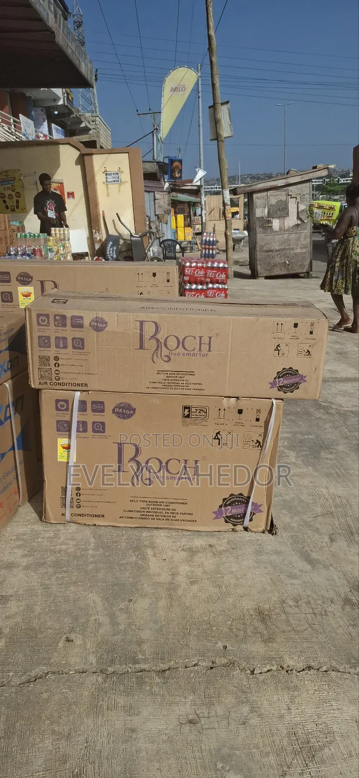 Roch Ac 2.5hp R410s With Remote Control for Sale.At Cool Price