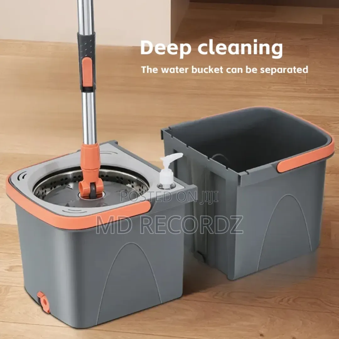 Demountable 360 Spin Mop Bucket