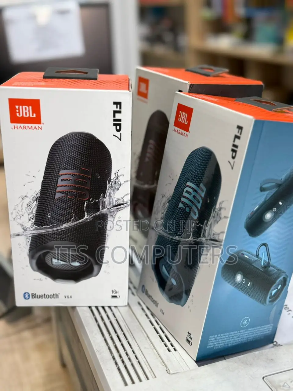 JBL Flip 7 Waterproof and Drop-Proof Speaker