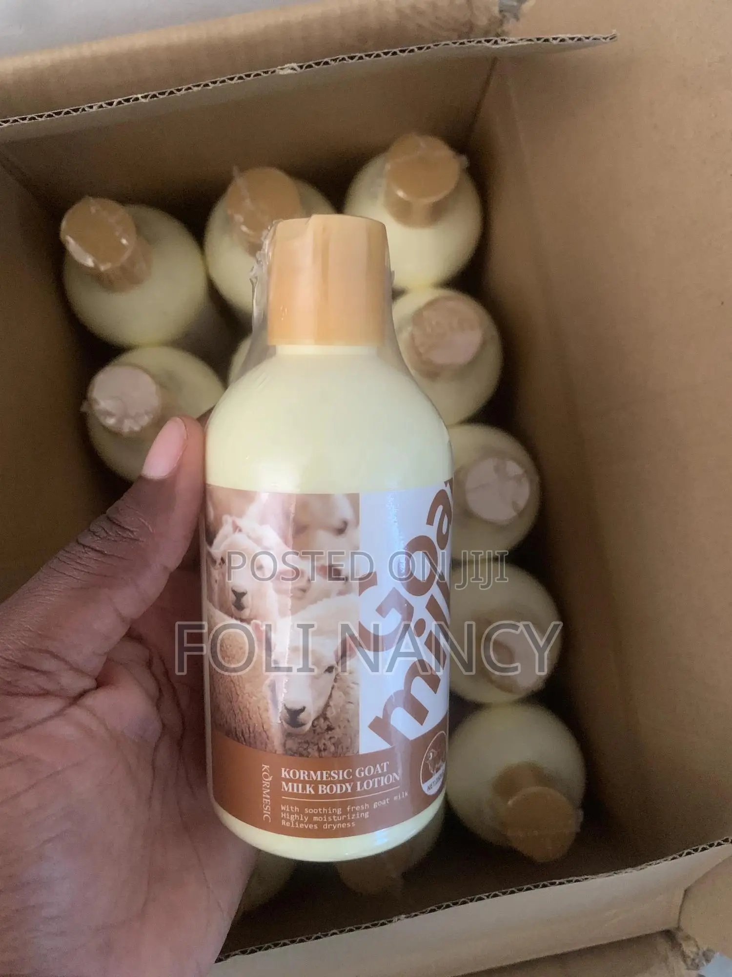 Goat Milk Body Lotion. Koforidua