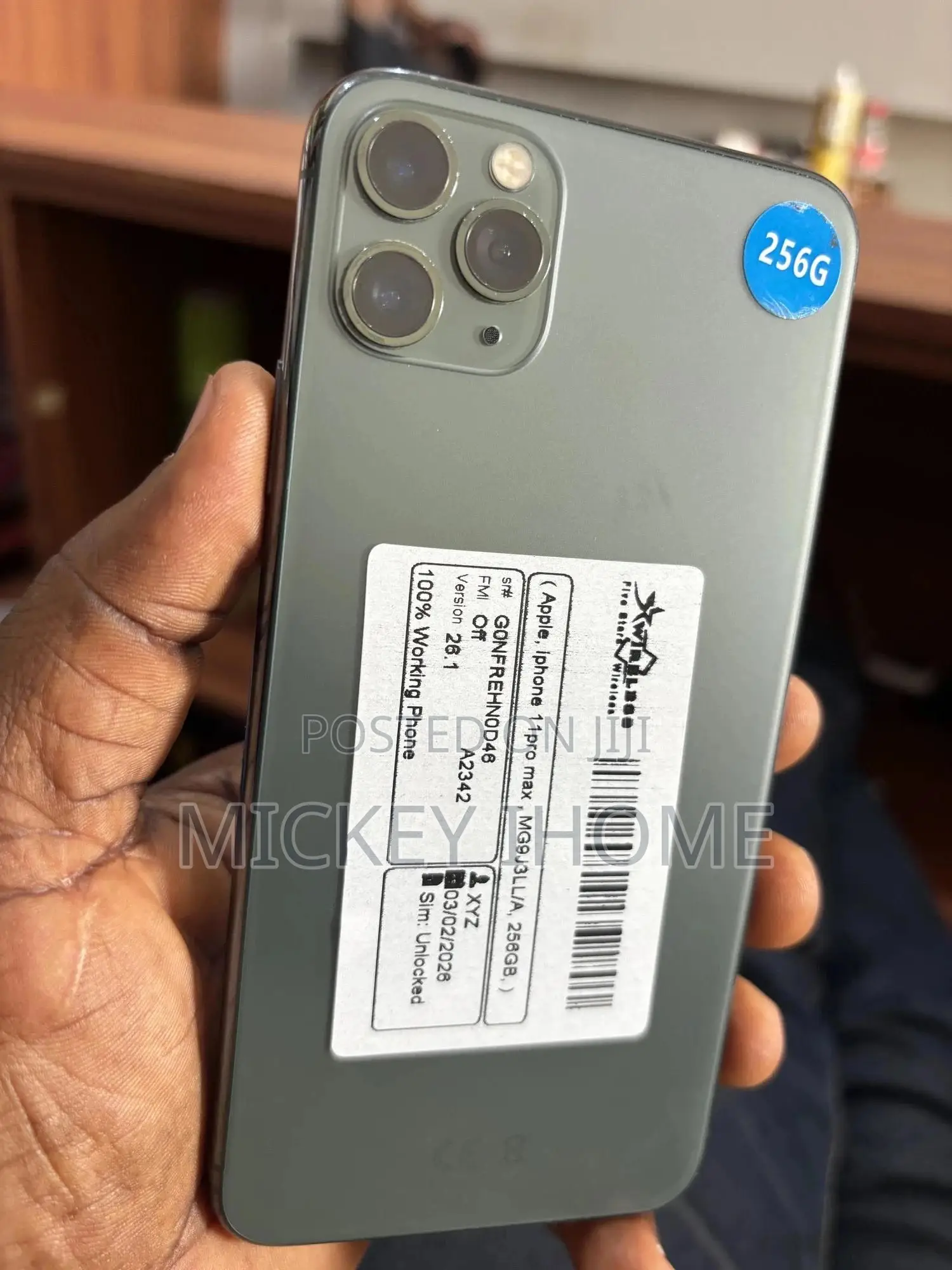 New Apple iPhone 11 Pro Max 256 GB Gray