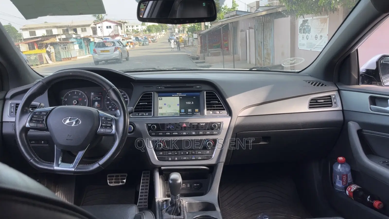 Hyundai Sonata Limited 2.0T Seban (2.0L 4cyl 6A) 2017 White