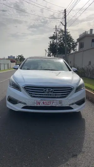Hyundai Sonata Limited 2.0T Seban (2.0L 4cyl 6A) 2017 White