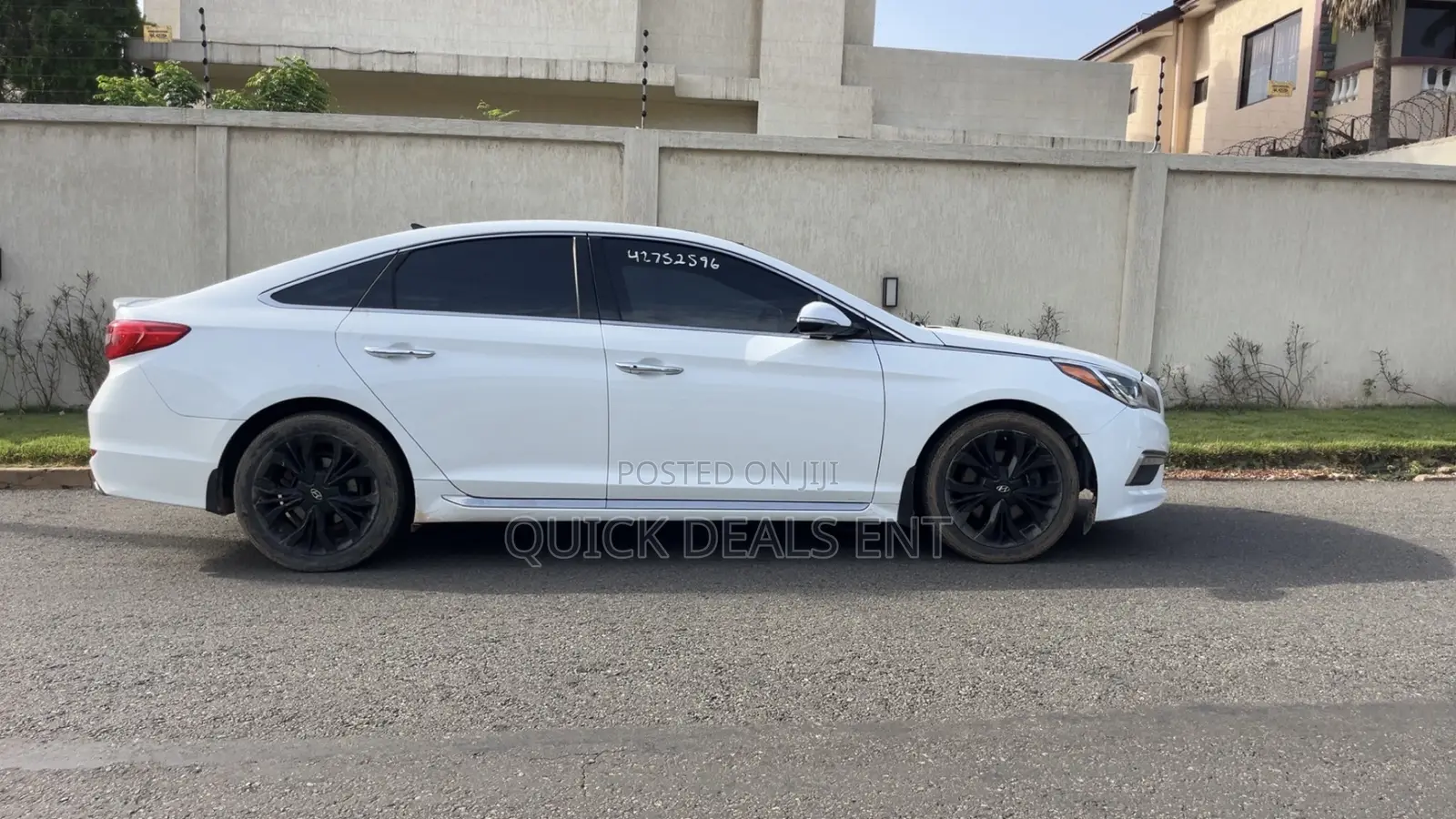 Hyundai Sonata Limited 2.0T Seban (2.0L 4cyl 6A) 2017 White