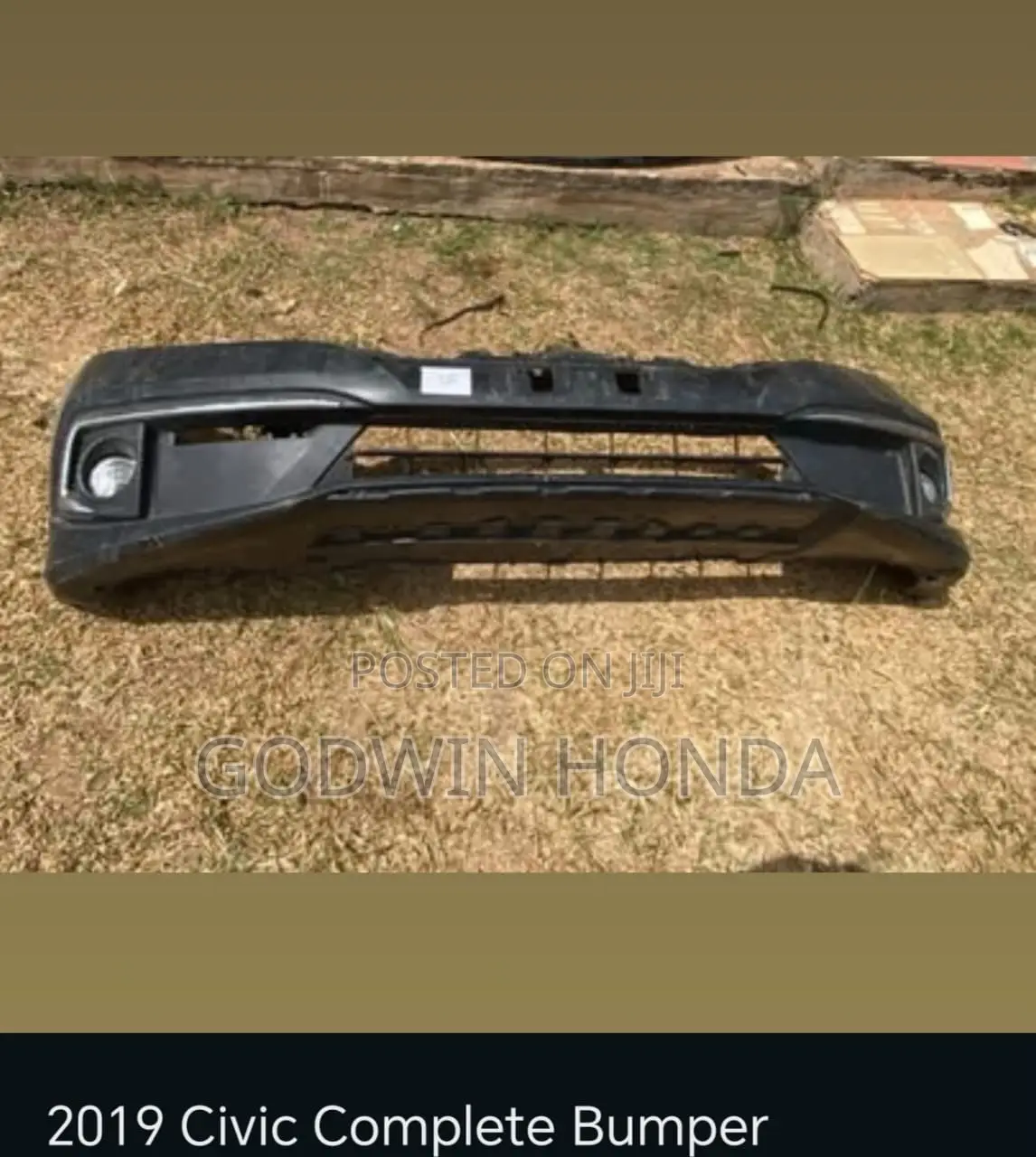 2019 Civic Complete Bumper