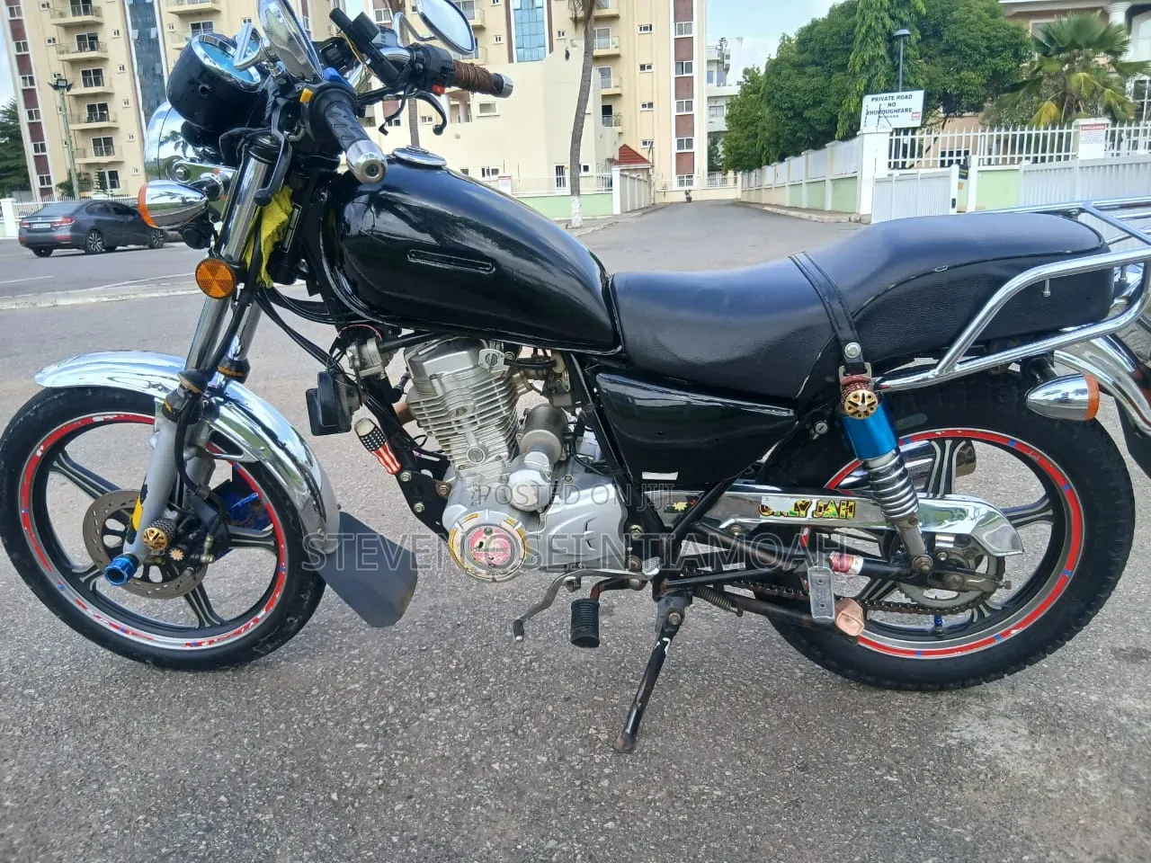 Haojue HJ125-8K 2024 Black