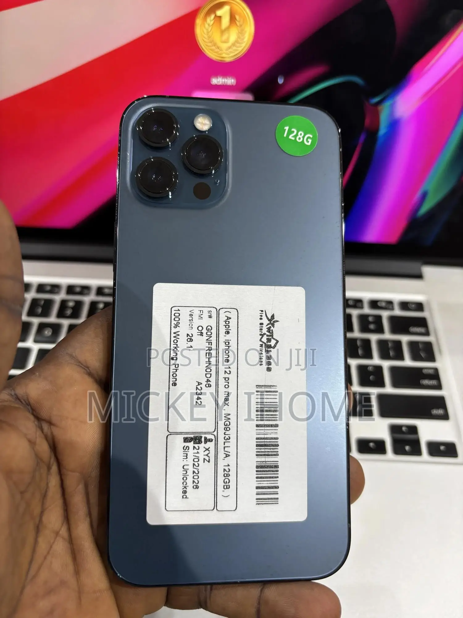 Apple iPhone 12 Pro Max 128 GB Blue