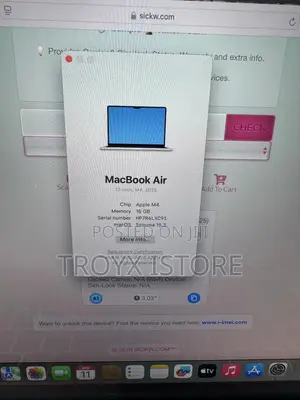 Laptop Apple MacBook Air 2025 M4 13-inch 16GB Apple M4 SSD 256GB