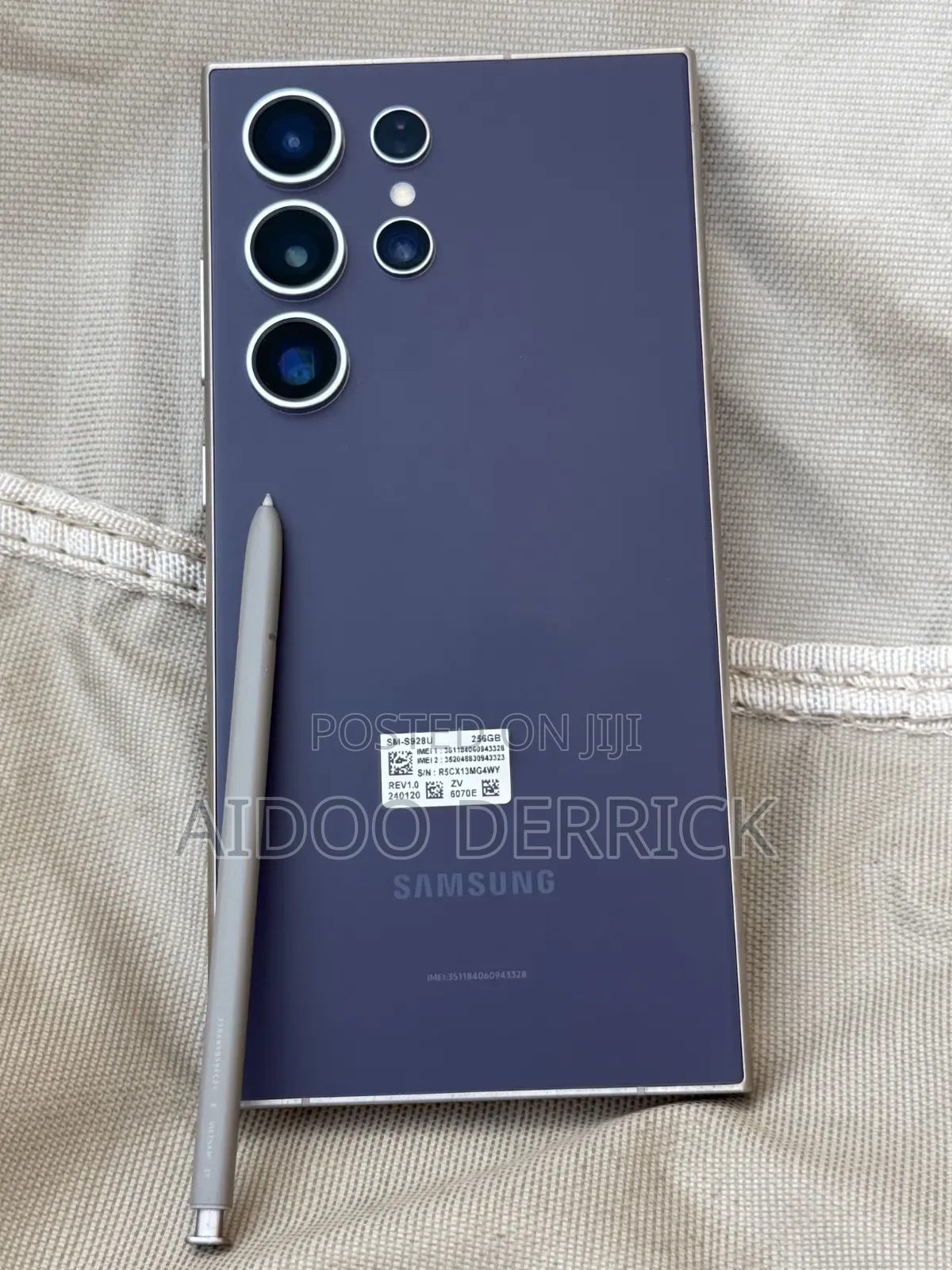 Samsung Galaxy S24 Ultra 256 GB Purple